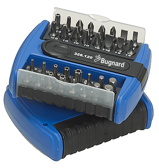 Bugnard - Jeu de bits standard/sécurité avec porte-embouts - n°4 - Bugnard.ch