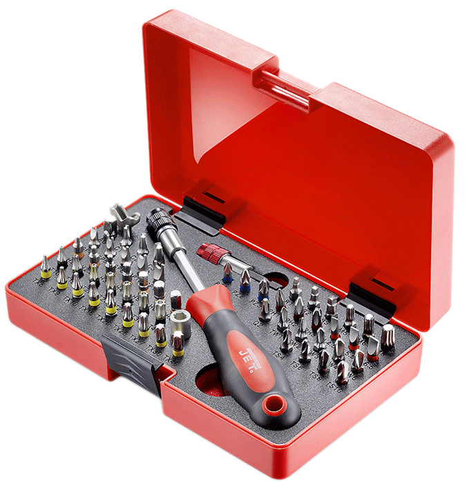 JET - Jeu de bits 1/4" pour vis de sécurité - n°1 - Z-760B - EAN 7612375532241 - Bugnard.ch