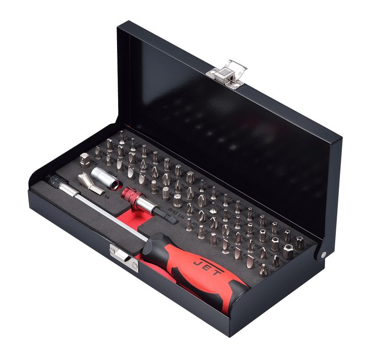 JET - Jeu de bits pour vis de sécurité - 1/4" - n°1 - Z-760C - EAN 7612375692594 - Bugnard.ch