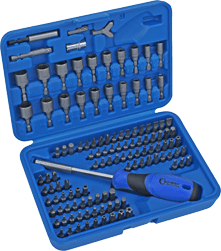 Condor - Jeu de bits avec porte-embouts et tournevis - 1/4"