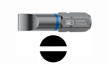 PB Swiss Tools - PB C6 135 - Embout - vis à fente - 25 mm