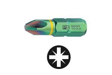 PB Swiss Tools - PB C6 192 - Embout - Pozidriv - 25 mm