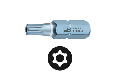 PB Swiss Tools - PB C6 400 B - Embout - Torx à pivot - 25/35 mm