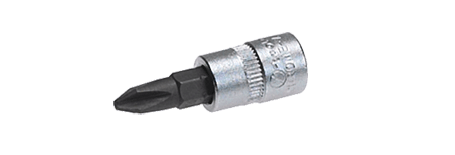 JET - Douille tournevis pour vis cruciforme Phillips® - 1/4"