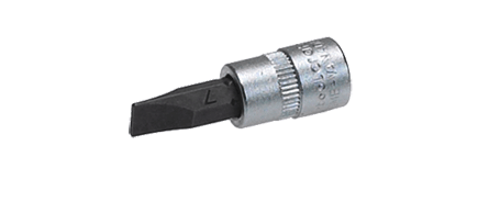 JET - Douille tournevis pour vis à fente - 1/4"