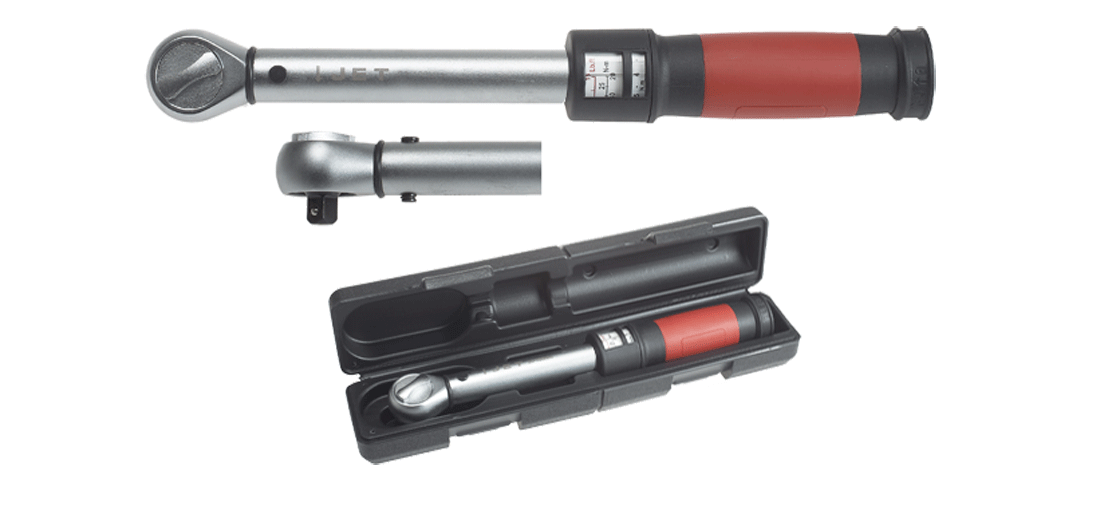 JET - Clé dynamométrique avec cliquet - 4-20 N m - 1/4" - n°1 - Z-20B - EAN 7612375527124 - Bugnard.ch