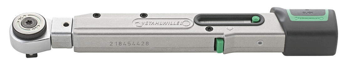 Stahlwille - Clé dynamométrique avec embout à cliquet - n°2 - Bugnard.ch