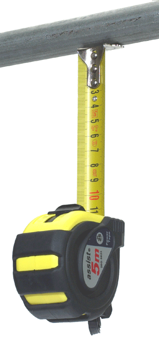 Metrica - Mètre à rouleau avec aimant - n°3 - EAN 8001066388455 - Bugnard.ch