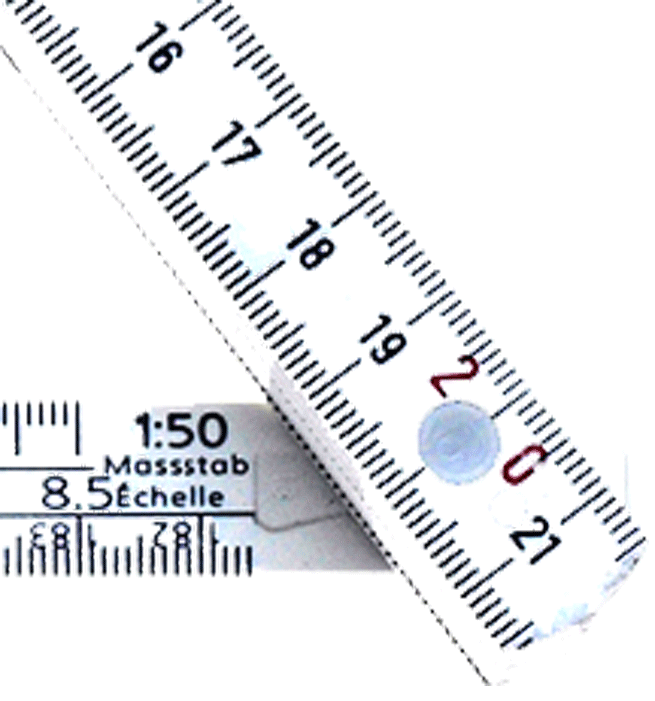 Bugnard - Longlife - Mètre pliant en polyamide - lecture de plan 1:20 et 1:50 - n°6 - Longlife - Bugnard.ch