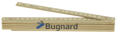Bugnard - 1432 T NATUR - Mètre pliant en bois