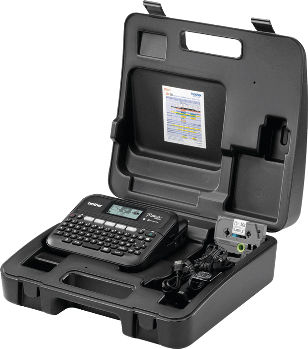 Brother - P-touch D460BT - Appareil à étiqueter - avec mallette - n°2 - P-touch D460BT - EAN 4977766819992 - Bugnard.ch