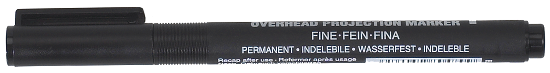 Artline - Marqueur permanent "Projection" noir - n°1 - EK-853 - EAN 4974052804809 - Bugnard.ch