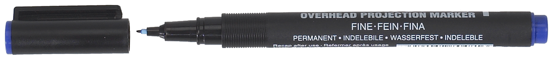 Artline - Marqueur permanent "Projection" bleu - n°2 - EK-853 - EAN 4974052804816 - Bugnard.ch