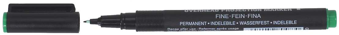Artline - Marqueur permanent "Projection" vert - n°2 - EK-853 - EAN 4974052804830 - Bugnard.ch