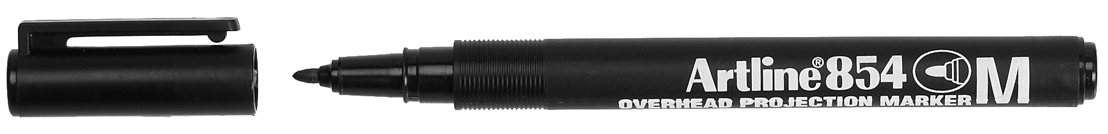 Artline - EK-854 - Marqueur permanent "Projection" noir - n°2 - EK-854 - EAN 4974052805400 - Bugnard.ch