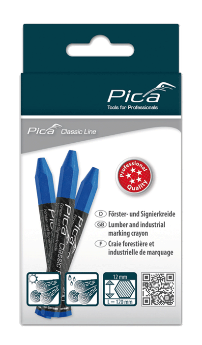 Pica - Pica PROFI - Craies pour sols et murs - hexagonales - n°1 - Pica PROFI - EAN 4260056153068 - Bugnard.ch