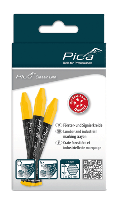 Pica - Craies pour sols et murs - hexagonales - n°1 - Pica PROFI - EAN 4260056153082 - Bugnard.ch