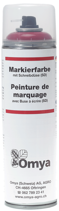 Omya - Peinture de marquage pour écrire, rouge - n°1 - Bugnard.ch