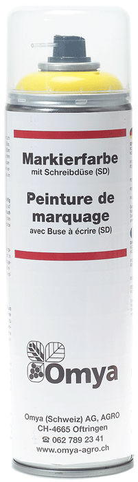 Omya - Peinture de marquage pour écrire, jaune - n°1 - Bugnard.ch