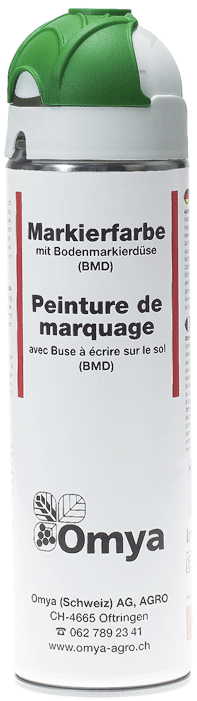 Omya - Peinture de marquage pour sol, vert - n°1 - Bugnard.ch