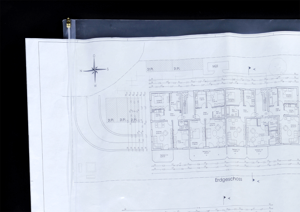 Böck - Housses de protection pour plans - A2 - n°3 - EAN 4260369371210 - Bugnard.ch