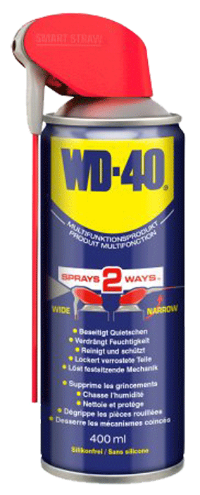 WD-40 - SmartStraw - Lubrifiant-dégrippant WD-40 - "SmartStraw" - n°1 - SmartStraw - EAN 5032227494251 - Bugnard.ch