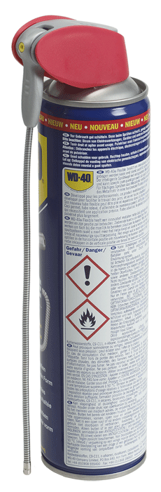 WD-40 - Lubrifiant-dégrippant WD-40 - flexible - n°4 - EAN 5032227316881 - Bugnard.ch