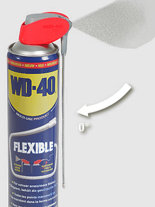 WD-40 - Lubrifiant-dégrippant WD-40 - flexible - n°6 - EAN 5032227316881 - Bugnard.ch