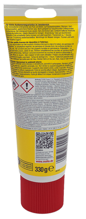 molto - Mastic réparateur - n°2 - Moltofill - EAN 4007591702050 - Bugnard.ch