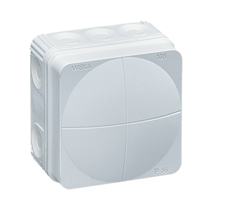 Wiska - COMBI 108 LG - Boîte de dérivation Combi 108 - gris - n°1 - COMBI 108 LG - Bugnard.ch
