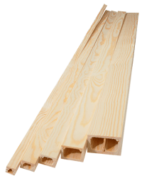 Bugnard Select - Canal à câble et couvercle - en bois