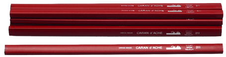 Caran D'Ache - Crayons de charpentier, plats 250mm