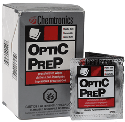 Chemtronics - Optic Prep - Tissus pré-imprégnés
