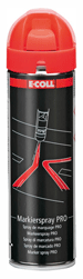 E-Coll - Peinture de marquage pour sol - rouge fluo