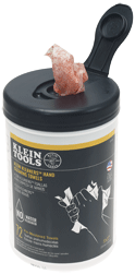Klein Tools - Klein Kleaners - Serviettes de nettoyage pour les mains et outils