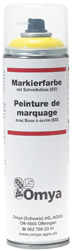 Omya - Peinture de marquage pour écrire, jaune