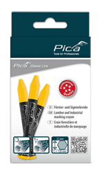 Pica - Pica PROFI - Craies pour sols et murs - hexagonales