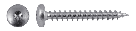 Vis pour panneaux agglomérés à tête Pan-Head - TORX