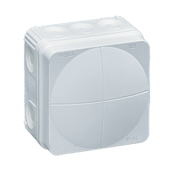 Wiska - COMBI 108 LG - Boîte de dérivation Combi 108 - gris