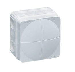Wiska - COMBI 108 LG - Boîte de dérivation Combi 108 - gris