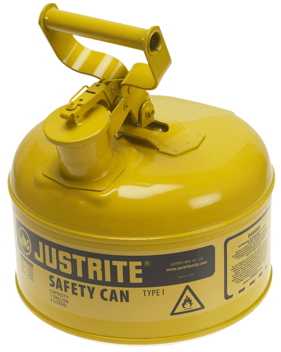 Justrite - Bidon de sécurité, en tôle d'acier vernie - n°1 - Bugnard.ch