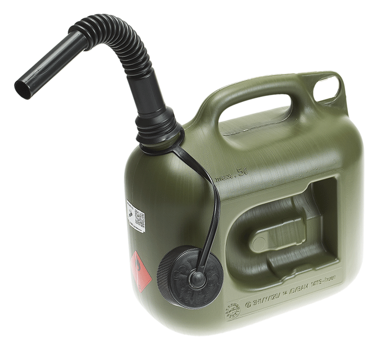Hünersdorff - Bidon à essence, en matière synthétique vert - n°2 - EAN 4007228800203 - Bugnard.ch