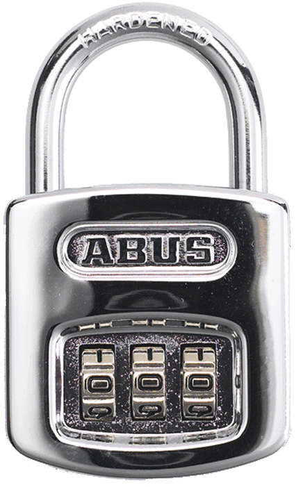 Abus - 160/40 - Cadenas de sûreté à chiffres - n°1 - 160/40 - EAN 4003318350139 - Bugnard.ch