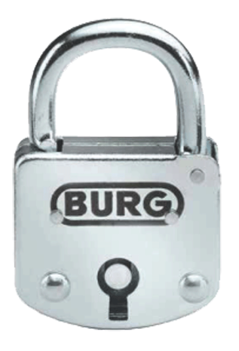 Burg-Wächter - 393 - Cadenas de sécurité - galvanisé - n°1 - 393 - EAN 4003482007006 - Bugnard.ch
