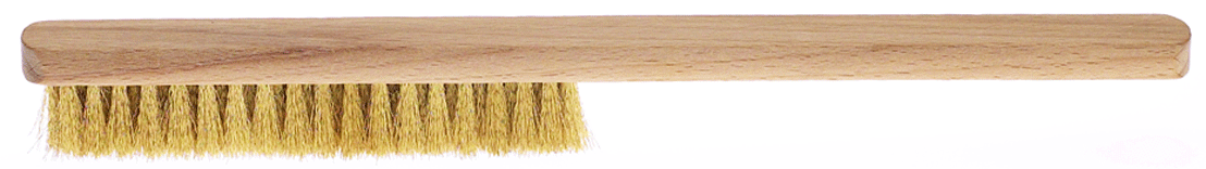Alco - Brosse à main pour mécanicien - fils de laiton ondulés - n°1 - Bugnard.ch