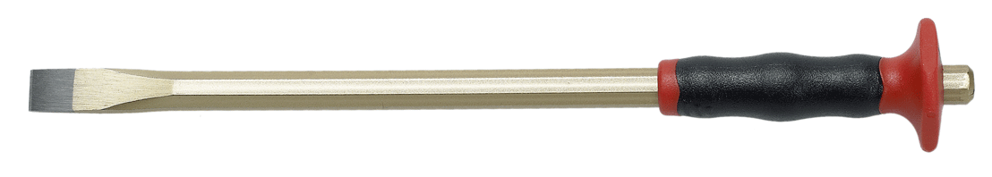 Rennsteig - Burin plat d'électricien - avec protège-main - n°1 - EAN 4049002008528 - Bugnard.ch