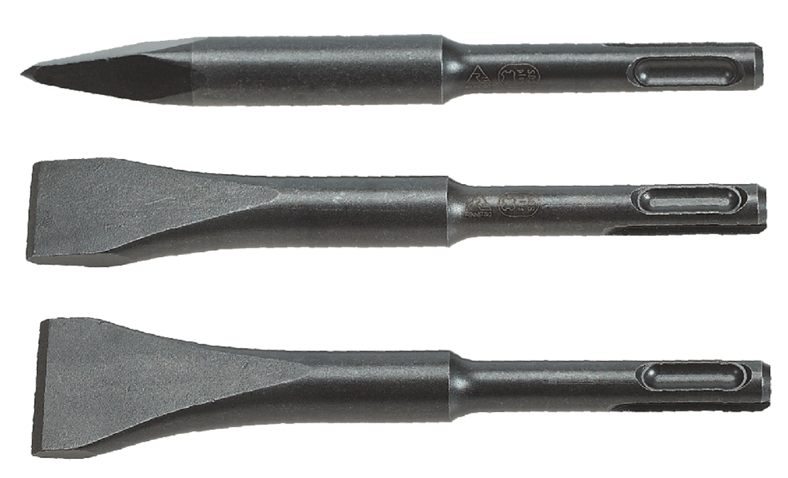 Rennsteig - Jeu de 3 burins - SDS-plus - n°1 - EAN 4049002093159 - Bugnard.ch