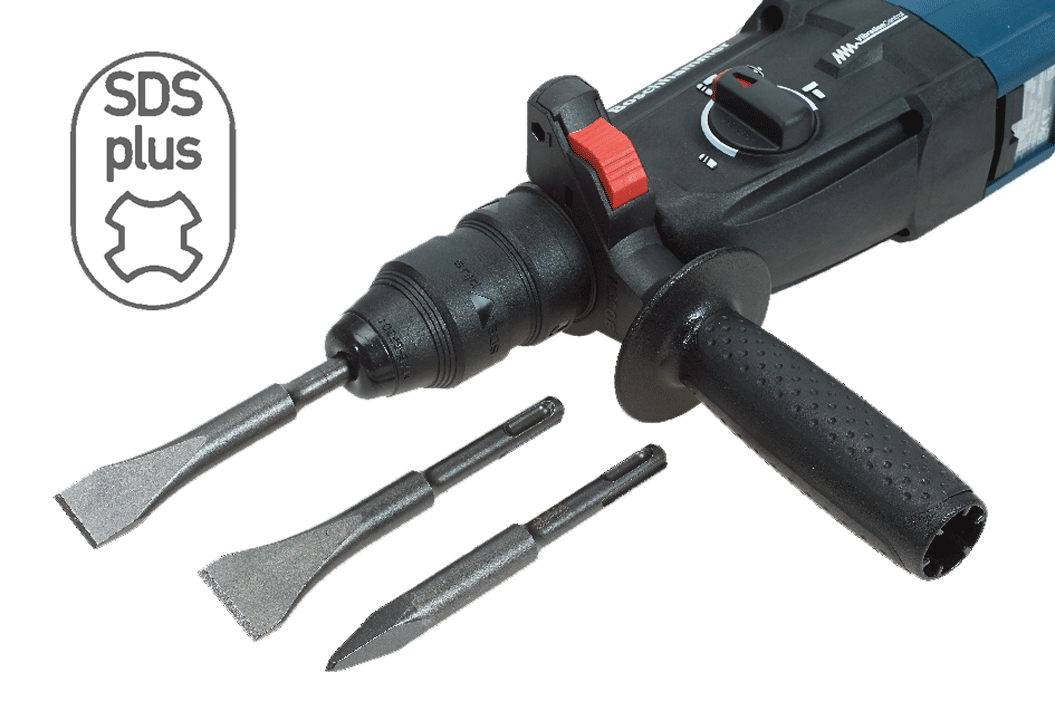 Rennsteig - Jeu de 3 burins - SDS-plus - n°3 - EAN 4049002093159 - Bugnard.ch