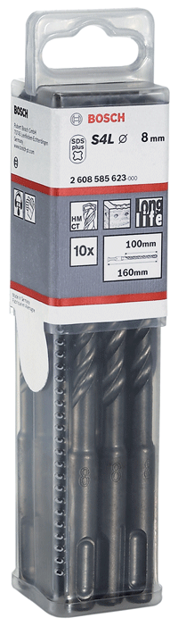 Bosch - SDS-plus-5 - Foret-marteau à queue SDS-plus - 2 taillants - n°1 - SDS-plus-5 - Bugnard.ch