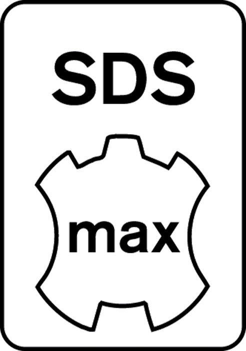 Bosch - SDS-max-8X - Mèche pour perforateur pneumatique - SDS-max - 4 taillants - n°4 - SDS-max-8X - Bugnard.ch